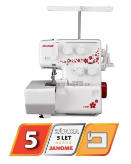 overlock JANOME 990D + 4 patky a vodič